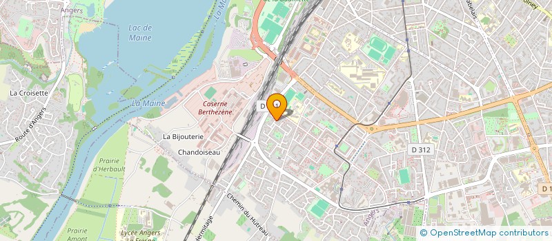 localisation de l'entreprise MONSIEUR TOURA GASSAMA à ANGERS