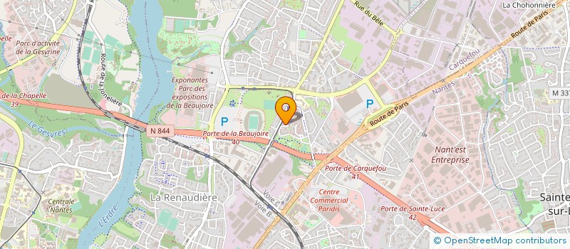 localisation de l'entreprise MONSIEUR TOURA SACKO à NANTES