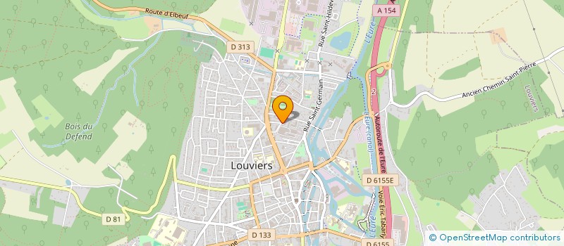 localisation de l'entreprise MONSIEUR TOURE MOHAMED LAMINE  LOUVIERS