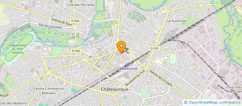 localisation de l'entreprise MONSIEUR TOURKI ASSANE WALI à CHATEAUROUX