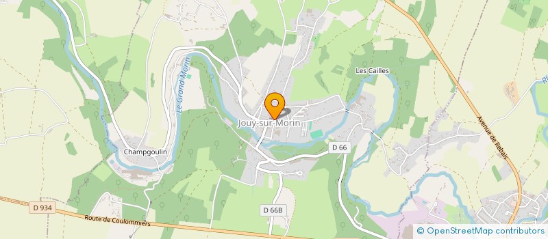 localisation de l'entreprise MONSIEUR TOUSSAINT AZIABLI  JOUY-SUR-MORIN