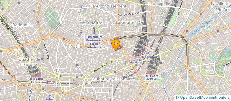 localisation de l'entreprise MONSIEUR TOUSSAINT MENDY  PARIS