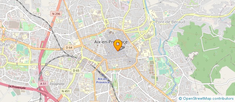 localisation de l'entreprise MONSIEUR TOUSSAINT MICHELANGELI à AIX-EN-PROVENCE