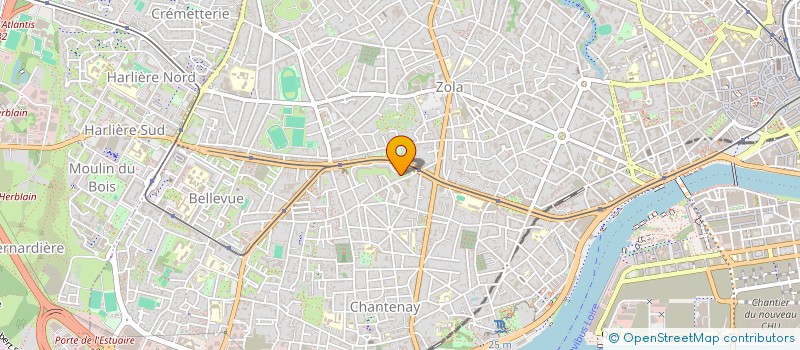 localisation de l'entreprise MONSIEUR TOUSSAINT POUKO-NGBAKPA à NANTES