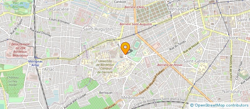 localisation de l'entreprise MONSIEUR TOUSSAINT TOUTHDON TANKOUA à BORDEAUX