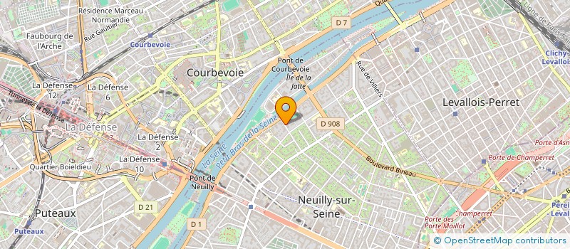 localisation de l'entreprise MONSIEUR TOUWENDYAM-VALENTIN ILBOUDO  NEUILLY-SUR-SEINE
