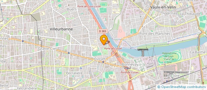 localisation de l'entreprise MONSIEUR TOVIA DAHAN  VILLEURBANNE