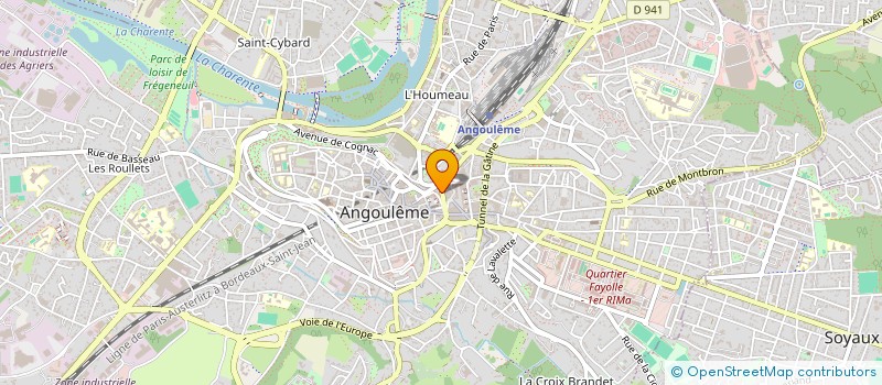 localisation de l'entreprise MONSIEUR TOVIHO MAURIAC KOTIN à ANGOULEME