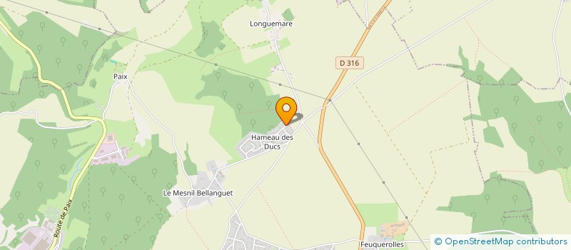 localisation de l'entreprise MONSIEUR TOVOHERY RAKOTOSALAMA  LES ANDELYS