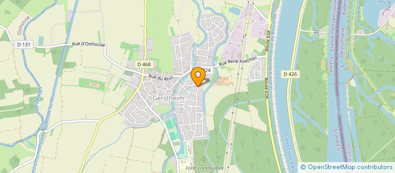 localisation de l'entreprise MONSIEUR TOYGAR CELIMLI  GERSTHEIM