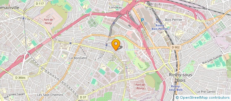 localisation de l'entreprise MONSIEUR TRAIAN CALDARAR  MONTREUIL