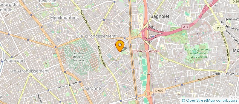 localisation de l'entreprise MONSIEUR TRAIAN SABOU  PARIS