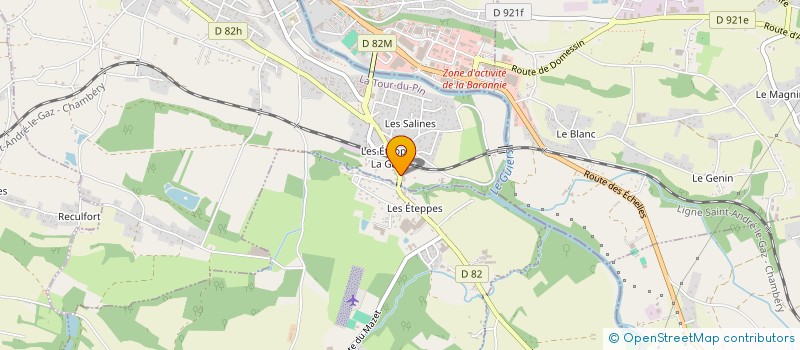 localisation de l'entreprise MONSIEUR TRAIAN SAS à LE PONT-DE-BEAUVOISIN