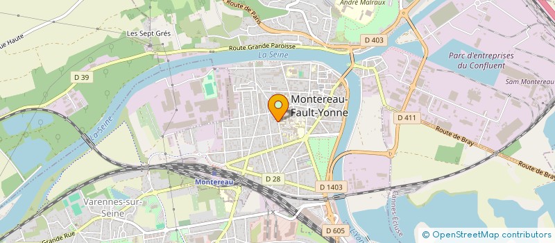 localisation de l'entreprise MONSIEUR TRANSFOS à MONTEREAU-FAULT-YONNE