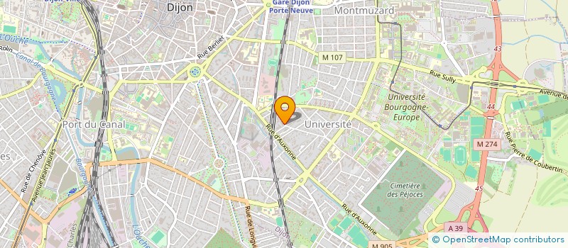 localisation de l'entreprise MONSIEUR TRANVANOE PIRER  DIJON