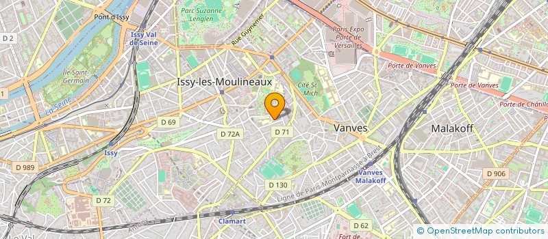 localisation de l'entreprise MONSIEUR TRAORE DIALLA à ISSY-LES-MOULINEAUX