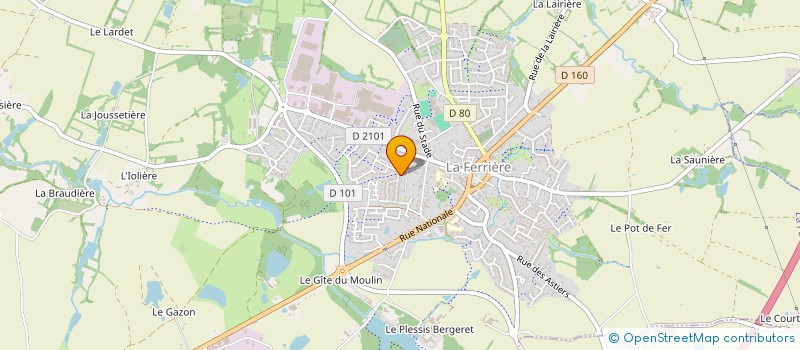 localisation de l'entreprise MONSIEUR TRAVERT DYLAN  ESSARTS-EN-BOCAGE