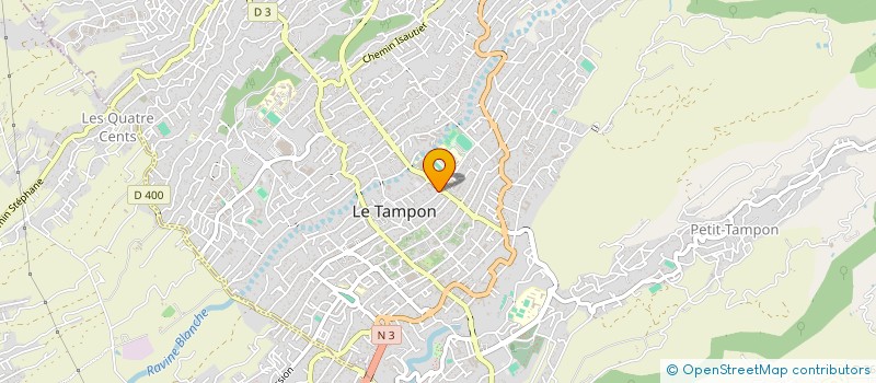 localisation de l'entreprise MONSIEUR TRAVIS CASTILLO-ROS  LE TAMPON