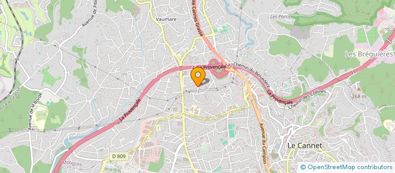 localisation de l'entreprise MONSIEUR TRAVIS FEVRE  MOUGINS