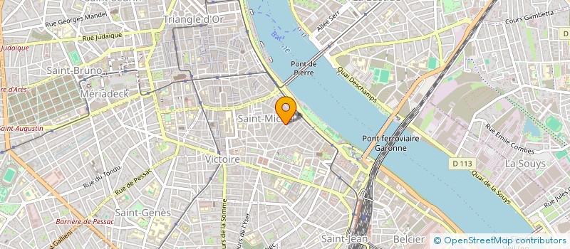 localisation de l'entreprise MONSIEUR TRAYKO YANKOV  BORDEAUX