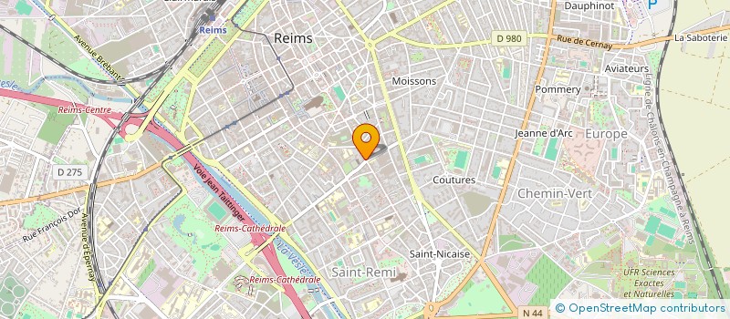 localisation de l'entreprise MONSIEUR TRE LOUE  REIMS