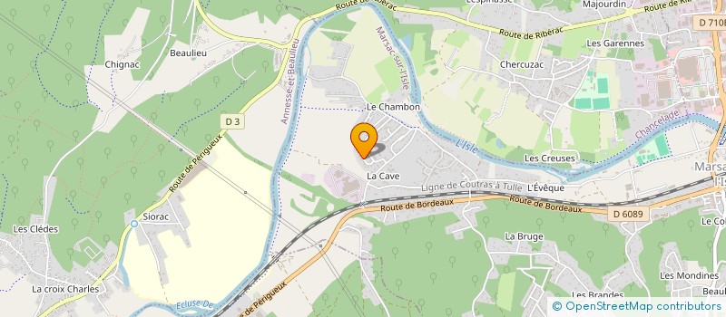 localisation de l'entreprise MONSIEUR TREMEUR ROBIC à MARSAC-SUR-L'ISLE