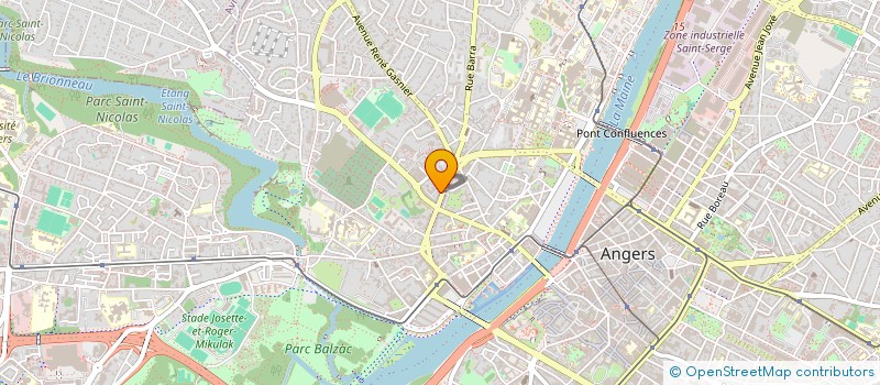 localisation de l'entreprise MONSIEUR TRENTINI SETTIMO à ANGERS