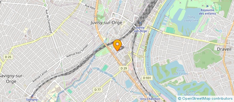 localisation de l'entreprise MONSIEUR TRESANCOS REYNALDO à JUVISY-SUR-ORGE