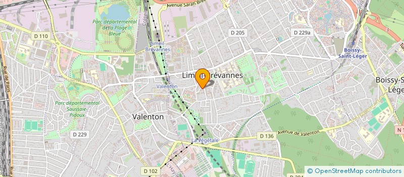 localisation de l'entreprise MONSIEUR TRESOR KAKELA LOKOSSU  LIMEIL-BREVANNES