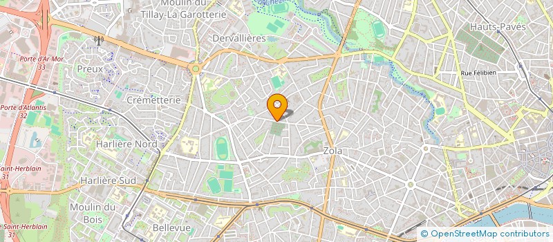 localisation de l'entreprise MONSIEUR TRESOR MABOUNDA  NANTES