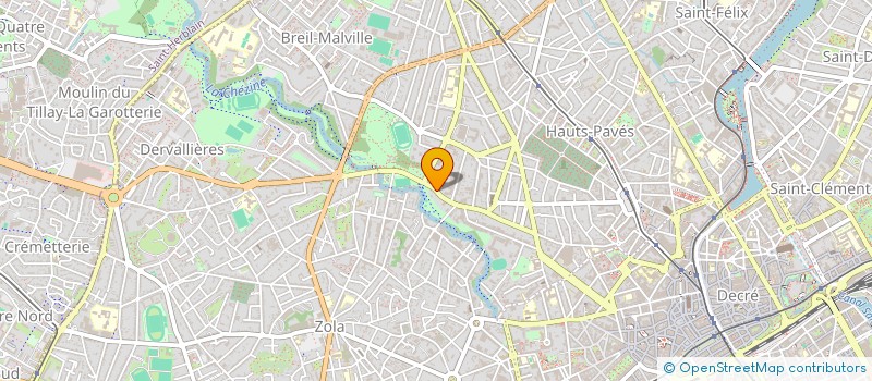 localisation de l'entreprise MONSIEUR TRESOR MATETA ELONGA  NANTES