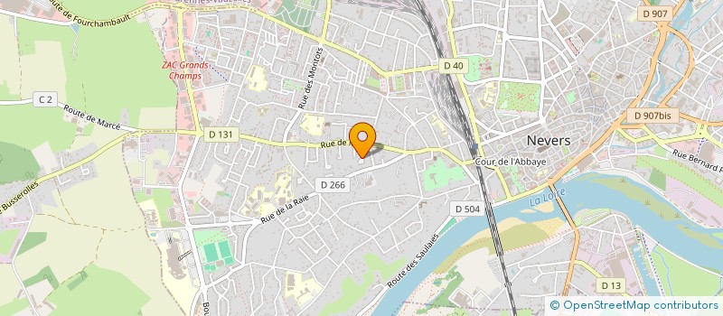 localisation de l'entreprise MONSIEUR TRESY MATONDO KUANZAMBI à NEVERS