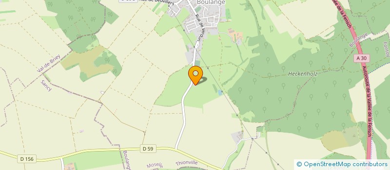 localisation de l'entreprise MONSIEUR TREVIS CANCY  BOULANGE