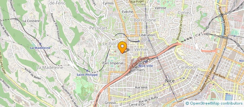 localisation de l'entreprise MONSIEUR TREVIS SENDON  VENCE