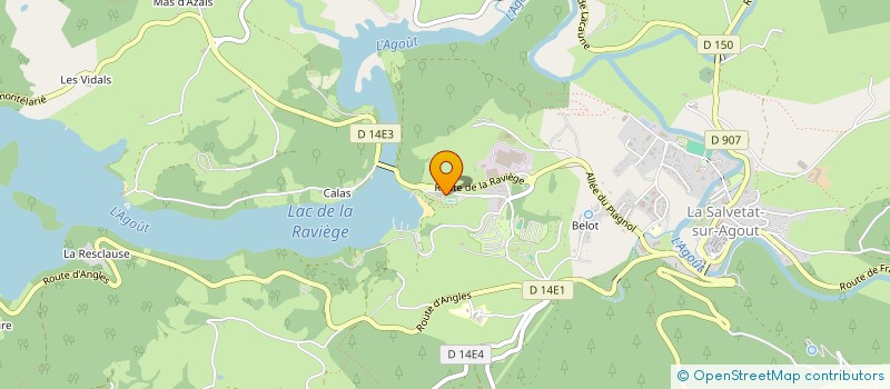 localisation de l'entreprise MONSIEUR TREVOR PEARCE à LA SALVETAT-SUR-AGOUT