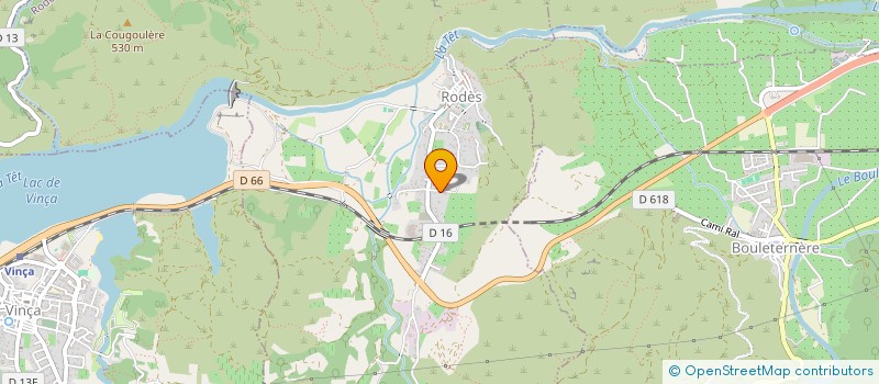 localisation de l'entreprise MONSIEUR TREVOR ROBINSON  RODES