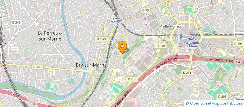 localisation de l'entreprise MONSIEUR TRI MINH LUU à BRY-SUR-MARNE