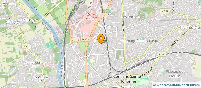 localisation de l'entreprise MONSIEUR TRI NUGROHO  CONFLANS-SAINTE-HONORINE