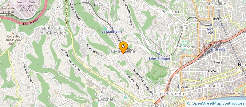 localisation de l'entreprise MONSIEUR TRIFON SLAVOV  NICE