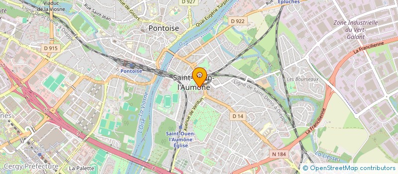 localisation de l'entreprise MONSIEUR TRIFU CIRPACI  SAINT-OUEN-L'AUMONE