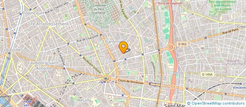 localisation de l'entreprise MONSIEUR TRIFU CIRPACI  PARIS