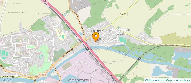 localisation de l'entreprise MONSIEUR TRINIDAD MAJERI  SAINT-GERMAIN-LAVAL