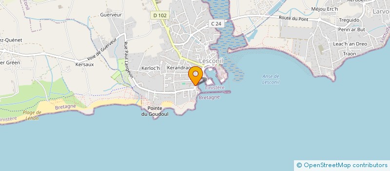 localisation de l'entreprise MONSIEUR TRISTAN APPAMON  PLOBANNALEC-LESCONIL