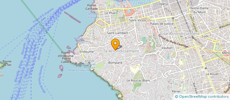 localisation de l'entreprise MONSIEUR TRISTAN ARLAUD  MARSEILLE