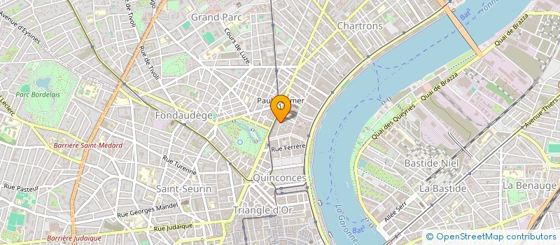 localisation de l'entreprise MONSIEUR TRISTAN ARNAUD  BORDEAUX