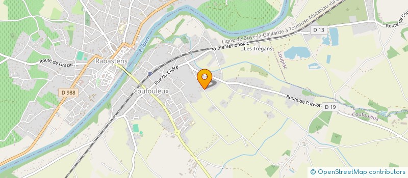 localisation de l'entreprise MONSIEUR TRISTAN AUBIN  COUFOULEUX