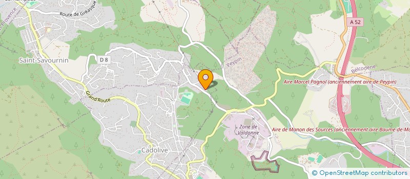 localisation de l'entreprise MONSIEUR TRISTAN BAEZA  CADOLIVE