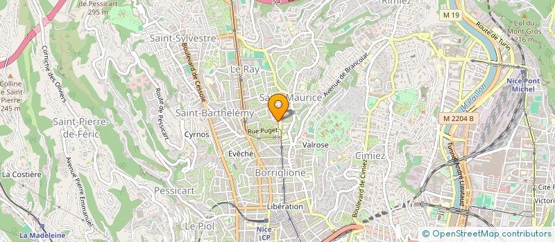 localisation de l'entreprise MONSIEUR TRISTAN BANCTEL  NICE