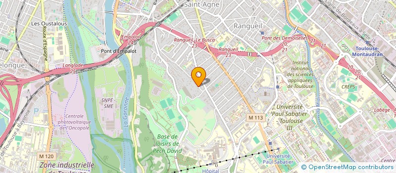 localisation de l'entreprise MONSIEUR TRISTAN BAR à TOULOUSE