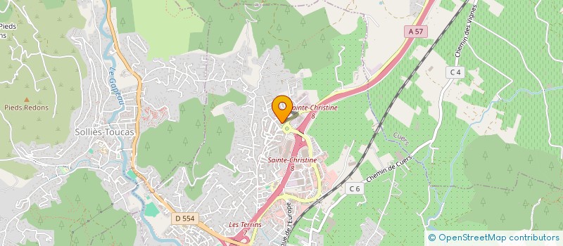 localisation de l'entreprise MONSIEUR TRISTAN BARBIER  SOLLIES-PONT